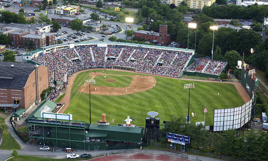 Hadlock Field, Home Of The Portland Sea Photograph by - Fine Art America