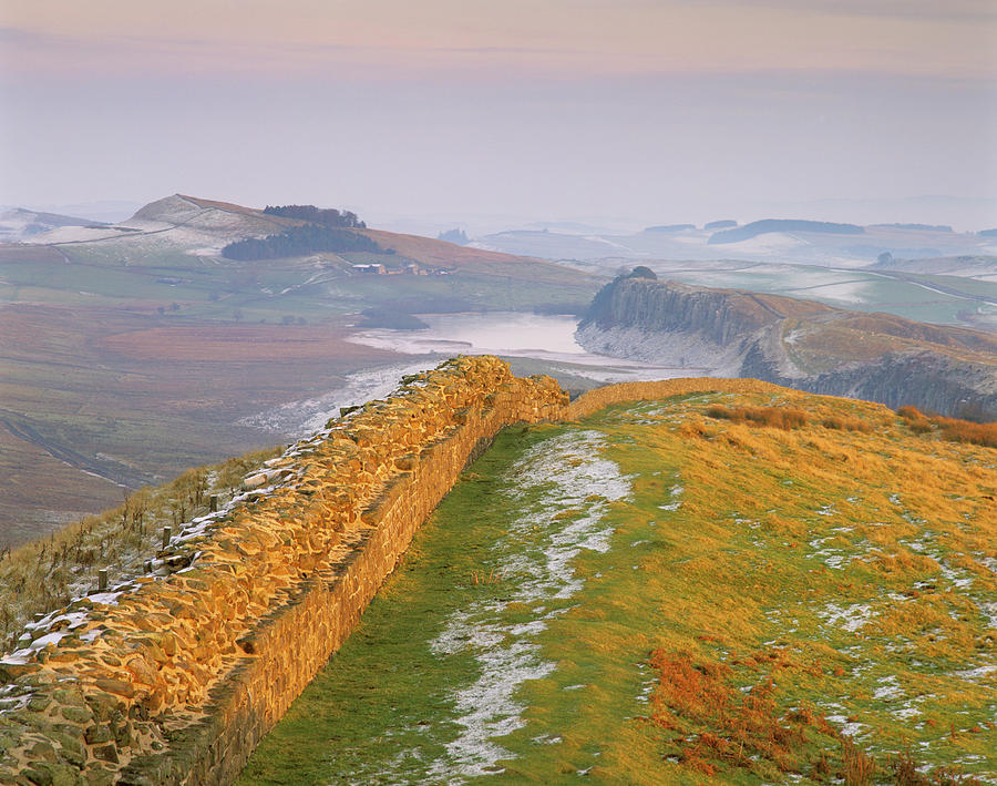 Hadrians Wall #4 Photograph by Simon Fraser/science Photo Library
