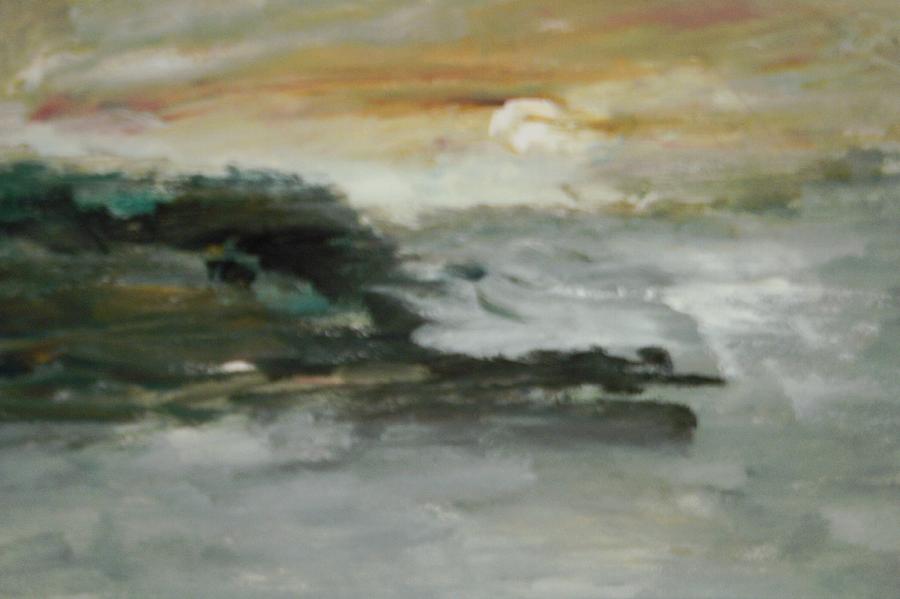 Half Moon Bay #4 Painting by Edward Wolverton