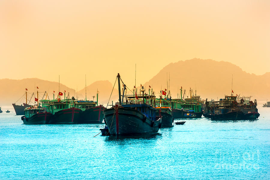 Halong Bay - Vietnam #4 Photograph by Luciano Mortula