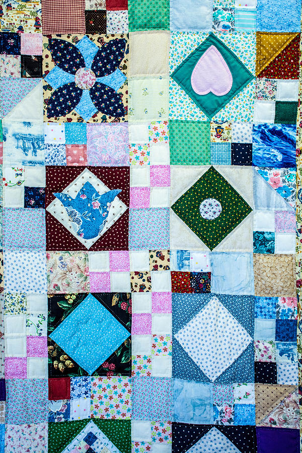 Quilt Photograph - Hand Made Quilt #4 by Sherman Perry