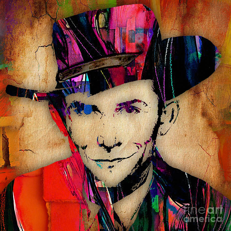 Hank Williams Collection #4 Mixed Media by Marvin Blaine