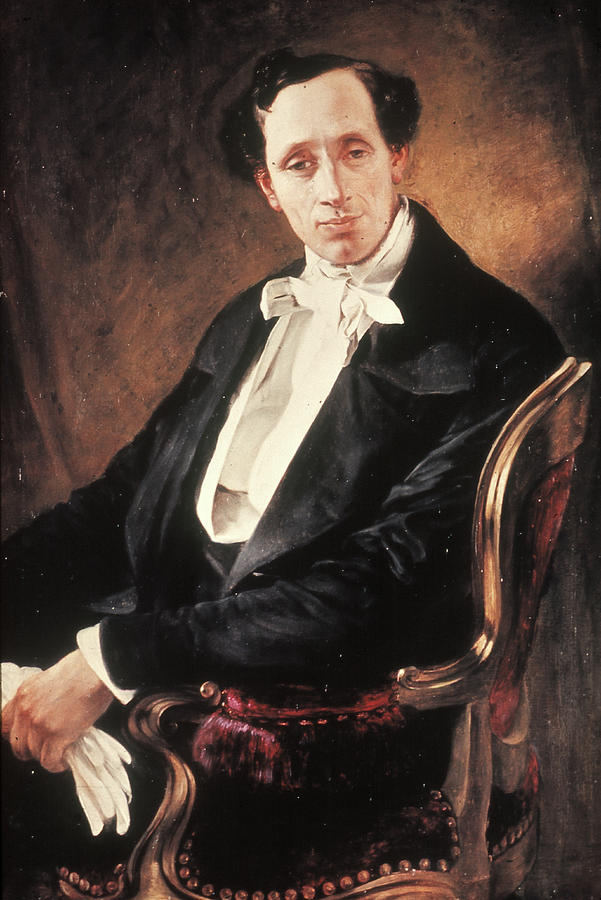 Portrait of Hans Christian Andersen (1805 - 1875) - The Online