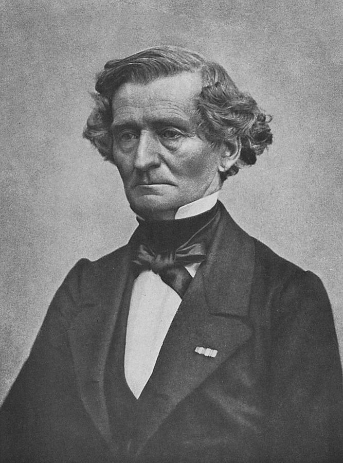 Hector Berlioz The French Composer Photograph by Mary Evans Picture Library