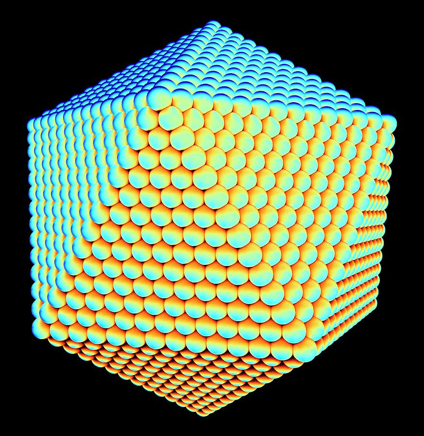 Icosahedral Virus Capsid #4 Photograph by Alfred Pasieka/science Photo ...