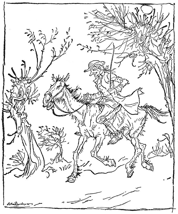 Irving Sleepy Hollow #4 Drawing by Granger