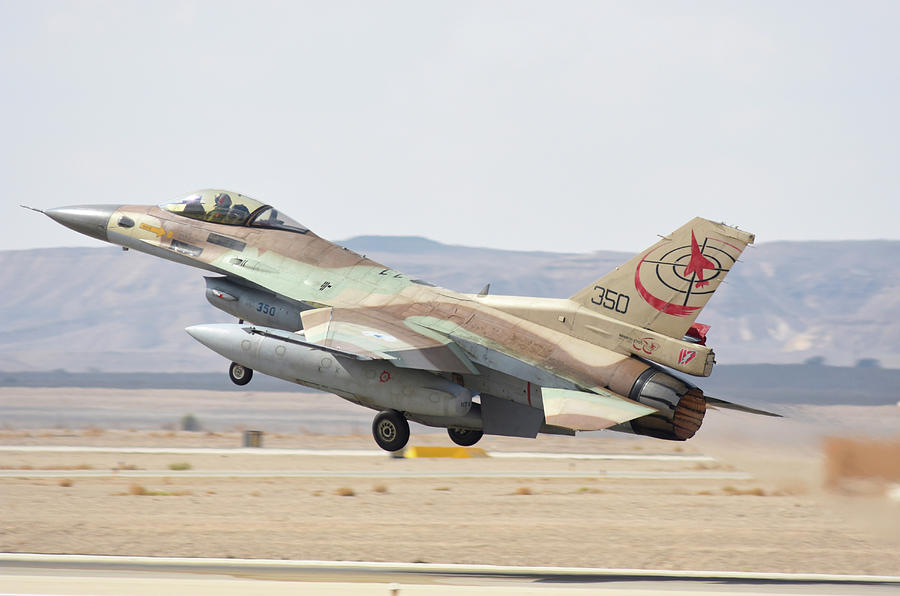 Israeli Air Force F 16c Barak Taking Photograph By Riccardo Niccoli Fine Art America