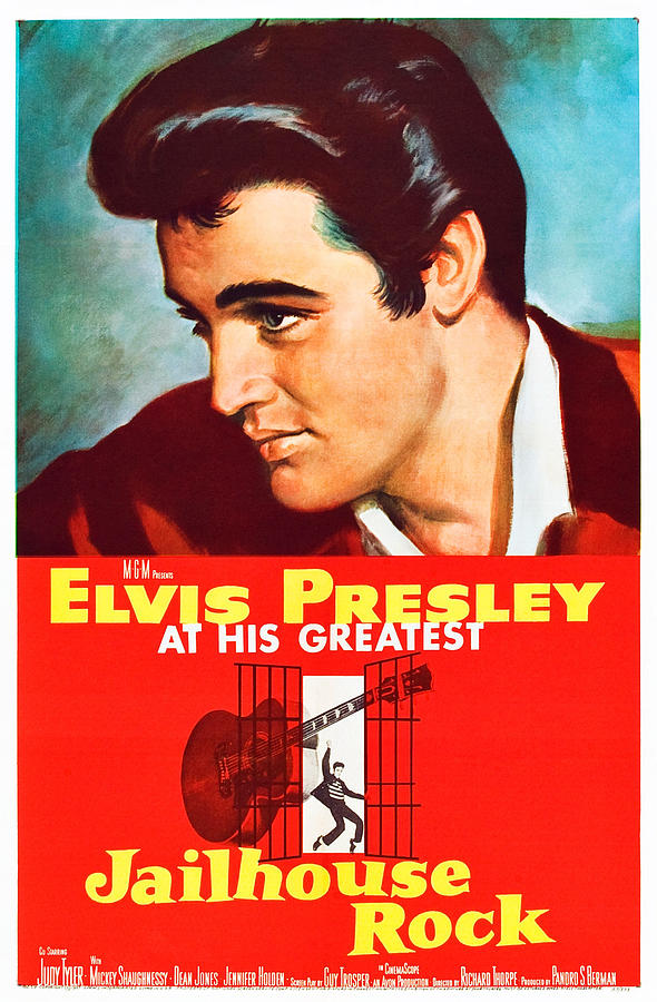 Elvis Presley Photograph - Jailhouse Rock, Elvis Presley, 1957 #4 by Everett