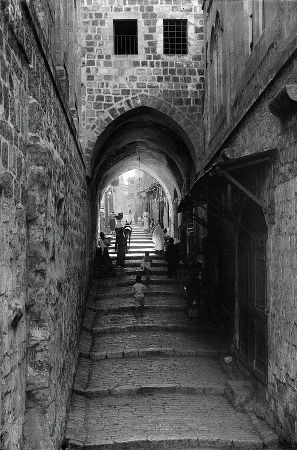 Jerusalem Via Dolorosa #4 Photograph by Granger