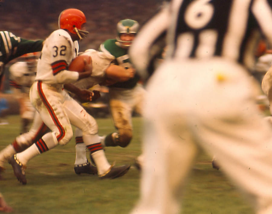 Rookie Of The Year Movie Photograph - Jim Brown #4 by Retro Images Archive