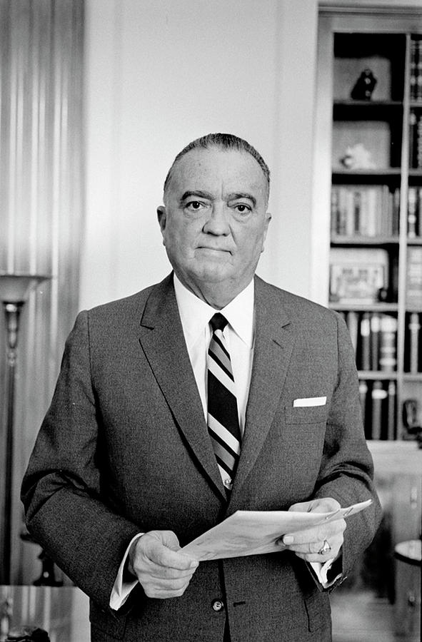 Portrait Photograph - John Edgar Hoover (1895-1972) #4 by Granger