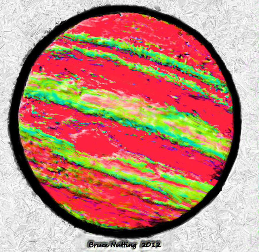 Jupiter in Many Colors #6 Painting by Bruce Nutting