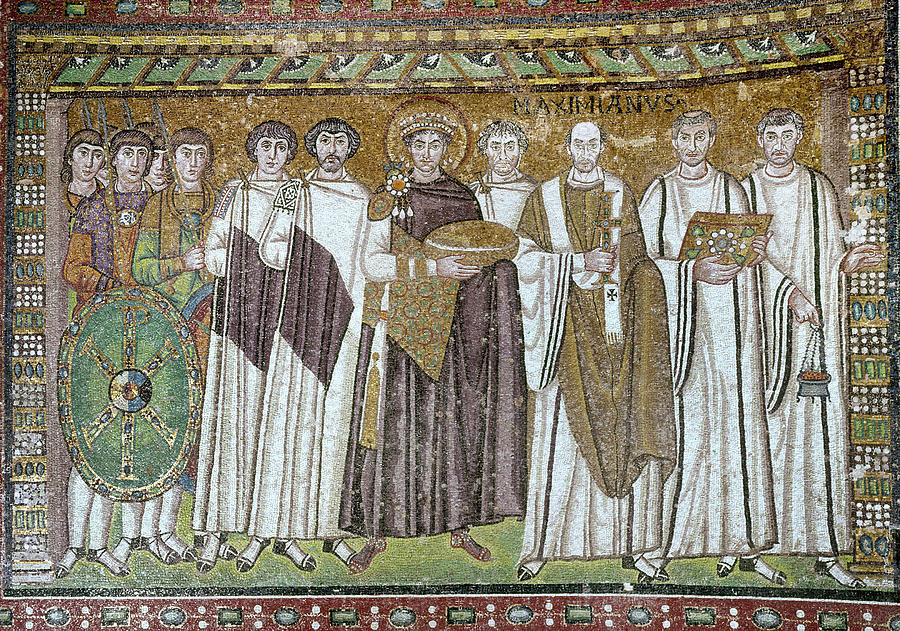 Justinian I (483-565) #4 Painting by Granger