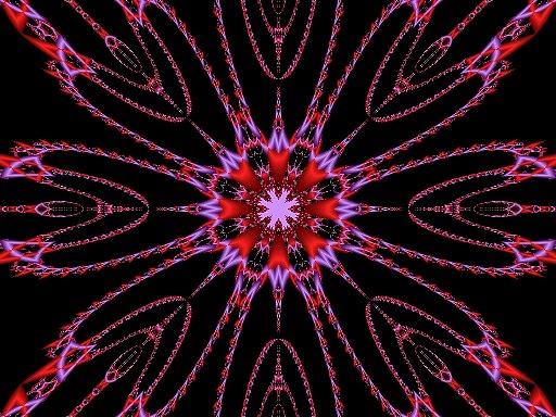 Kaleidoscopic Fractal #5 Painting by Bruce Nutting