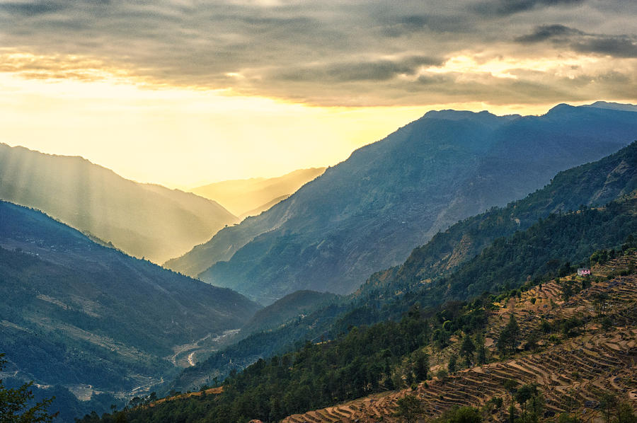 Kalinchok Kathmandu Valley Nepal #4 Photograph by U Schade