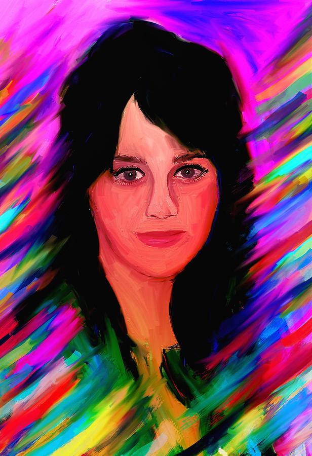 Katy Perry Painting - Katy Perry #4 by Bogdan Floridana Oana