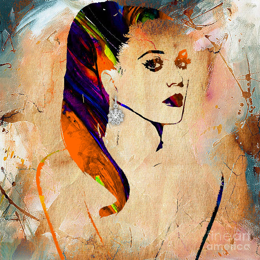 Katy Perry Collection #10 Mixed Media by Marvin Blaine