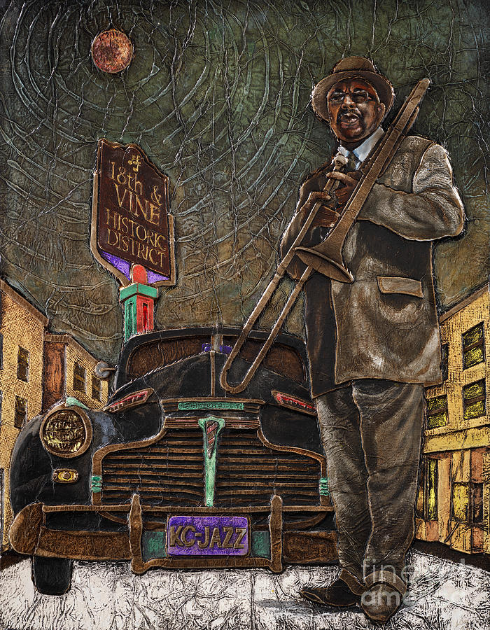 Colorful Painting - KC Jazz #4 by Anthony High