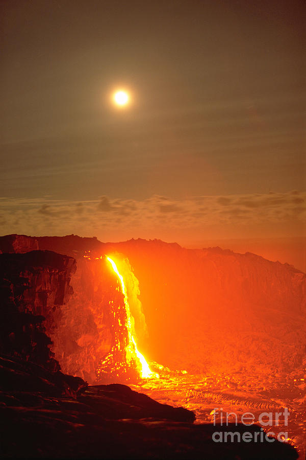 Hawaii Photograph - Kilauea Volcano #4 by Stephen & Donna OMeara
