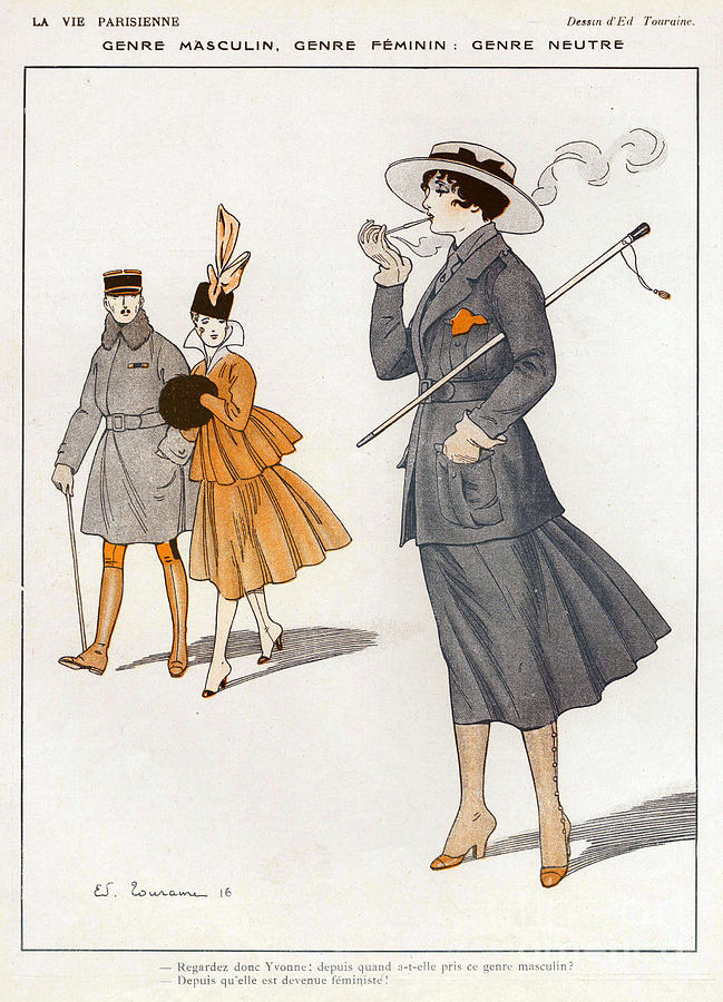 1910s Drawing - La Vie Parisienne  1916 1910s France Cc #4 by The Advertising Archives