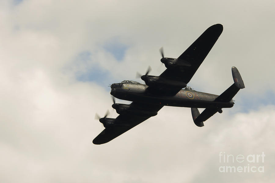 Avro Lancaster Photograph - Lancaster Bomber #4 by Airpower Art