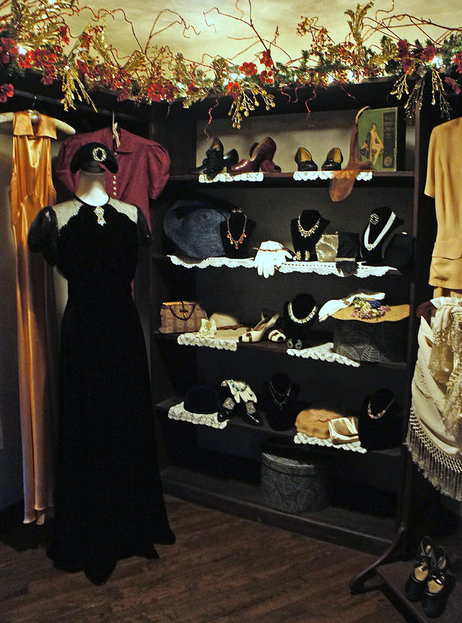 Vintage Dream Closet Photograph by Laurie Perry