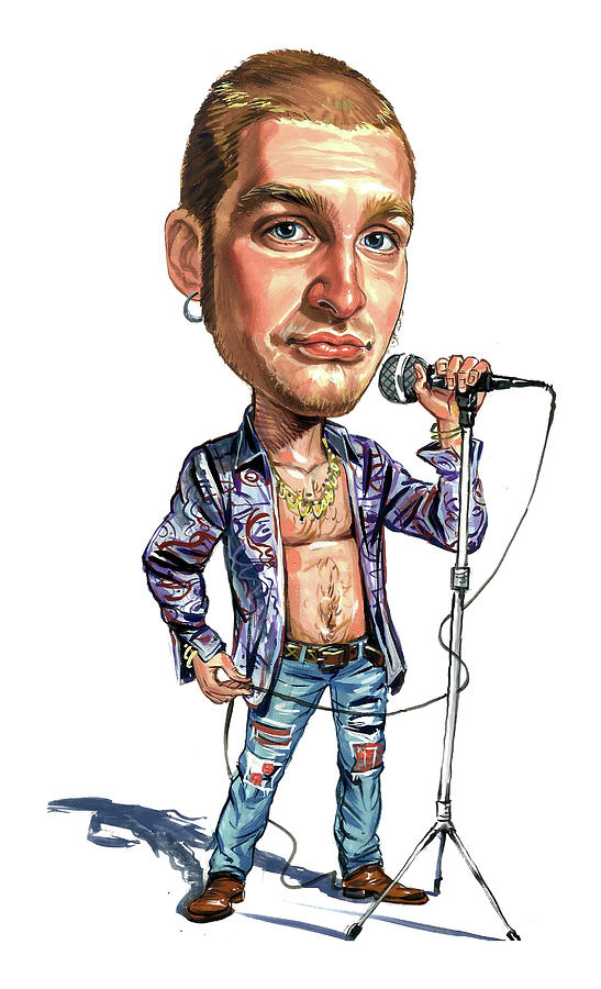 Layne Staley Painting by Art  