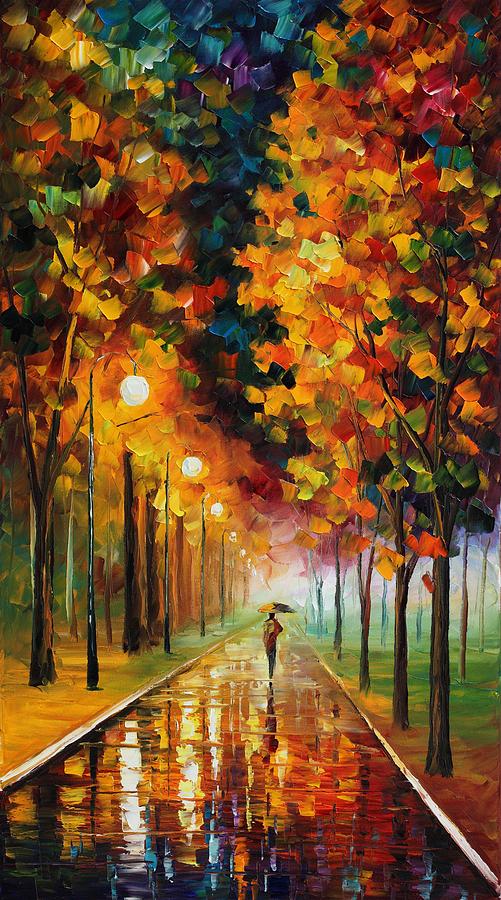 Light Of Autumn Painting by Leonid Afremov