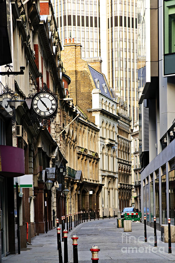 London Photograph - London street 3 by Elena Elisseeva