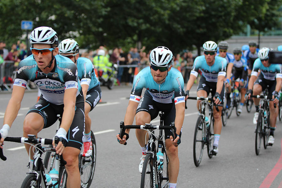 London UK 22nd September 2013. The Tour of Britain Cycling race ...