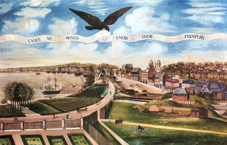 Louisiana Purchase, 1803 #4 Painting by Granger