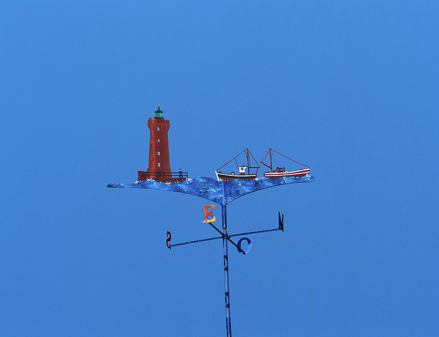 Low Angle View Of Weather Vane #4 Photograph by Panoramic Images