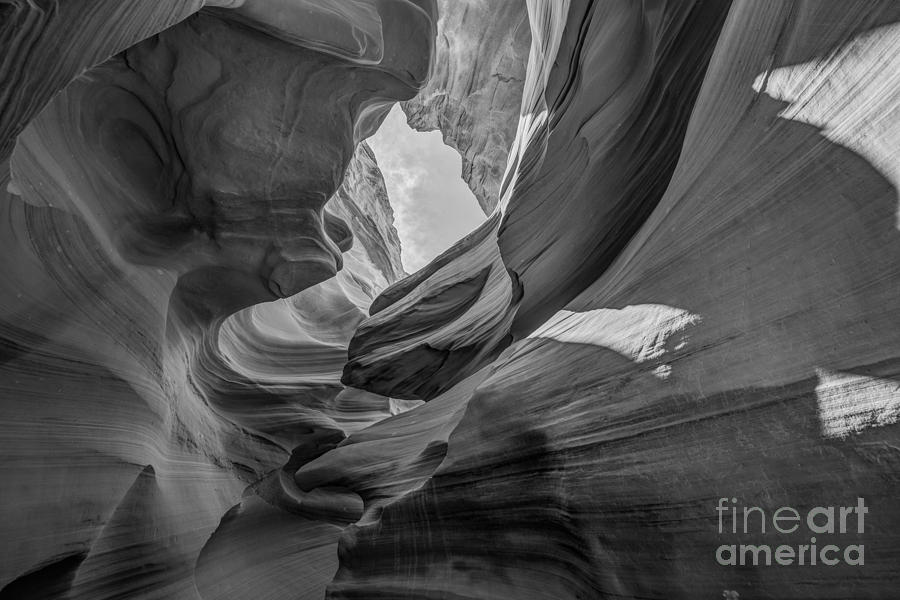 Lower Antelope Canyon BW #4 Photograph by Michael Ver Sprill