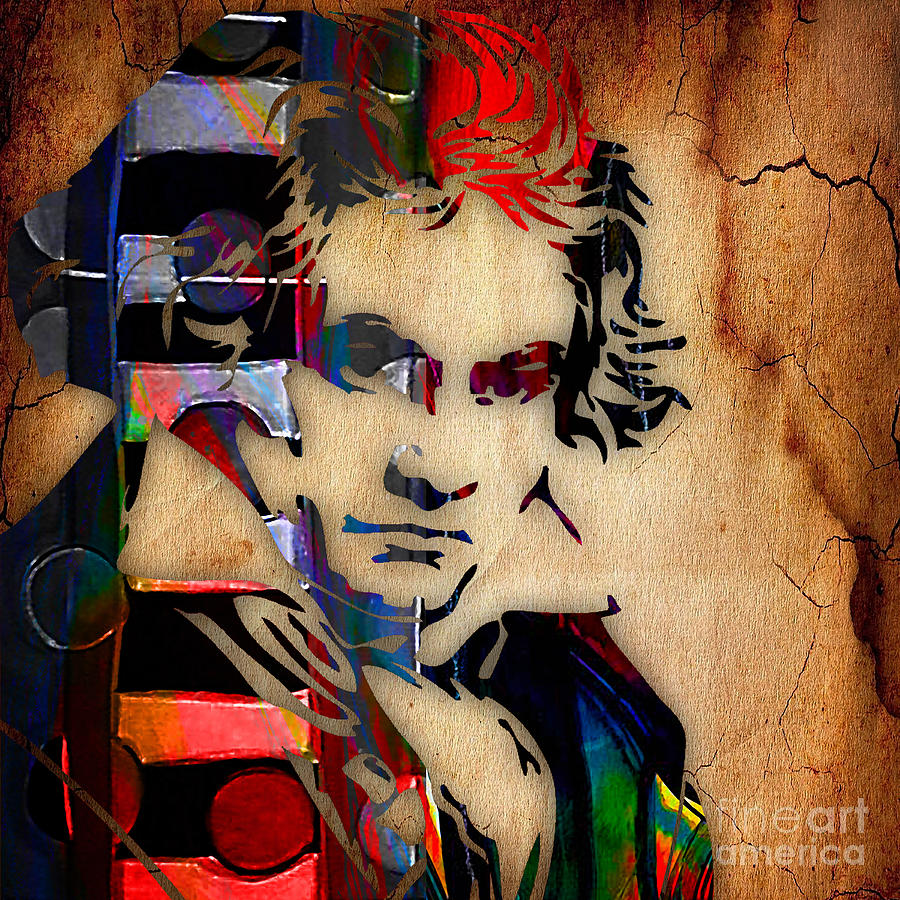 Ludwig Van Beethoven Collection #4 Mixed Media by Marvin Blaine