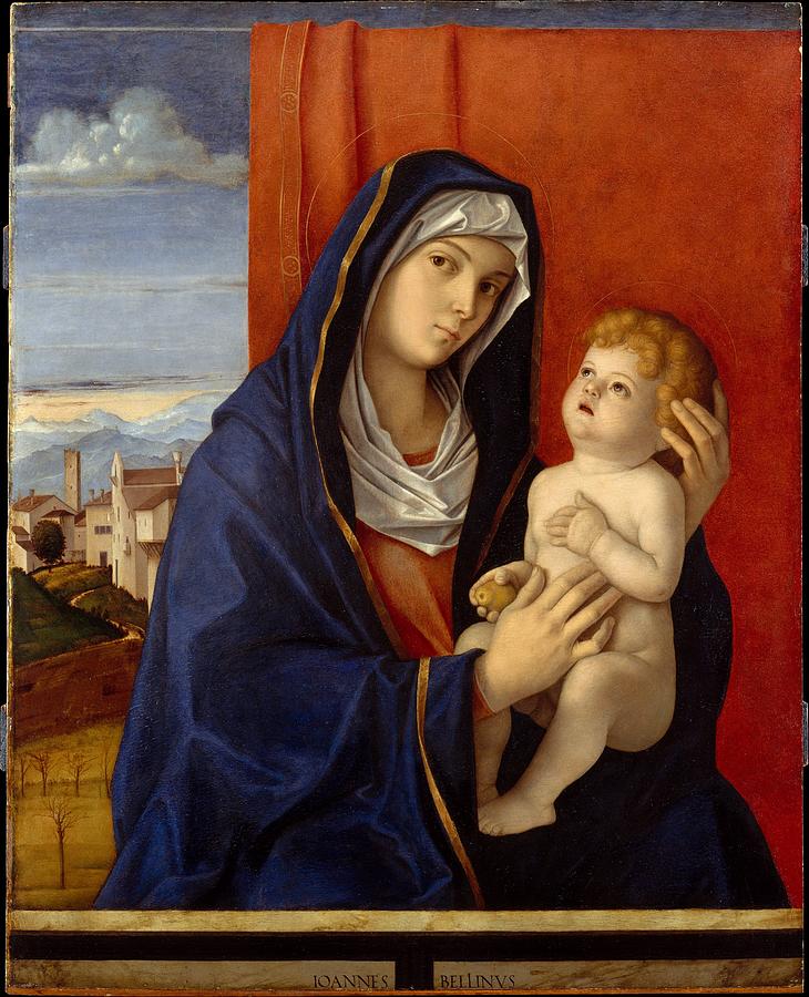 Giovanni Bellini Painting - Madonna and Child #24 by Giovanni Bellini