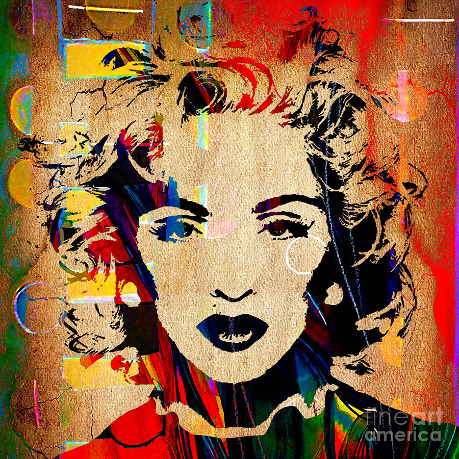 Madonna Collection #4 Mixed Media by Marvin Blaine