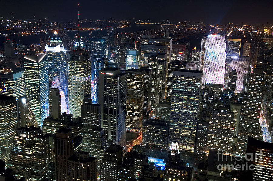 Manhattan Skyline #4 Photograph by Catherine Ursillo