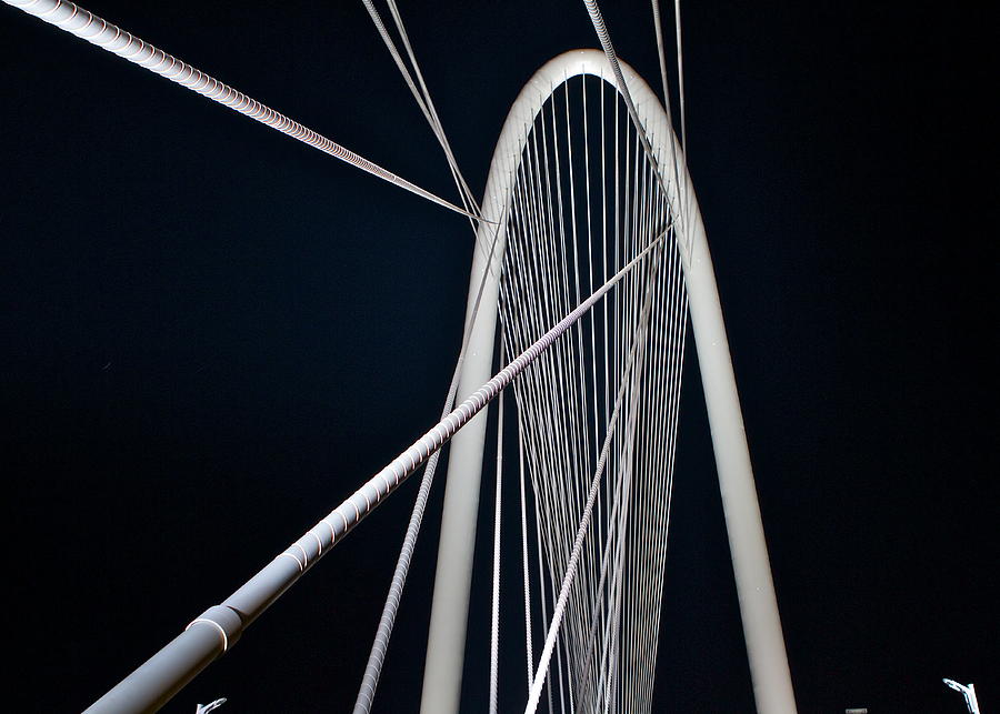 Dallas Photograph - Margaret Hunt Hill Bridge #4 by John Babis