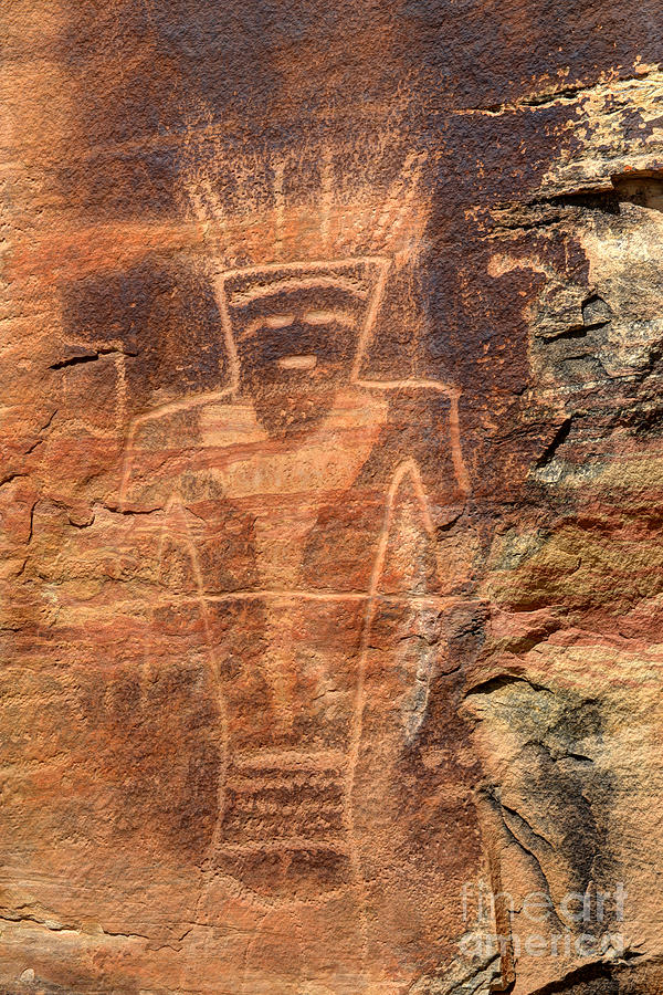 Mcconkie Ranch Petroglyph - Utah Photograph