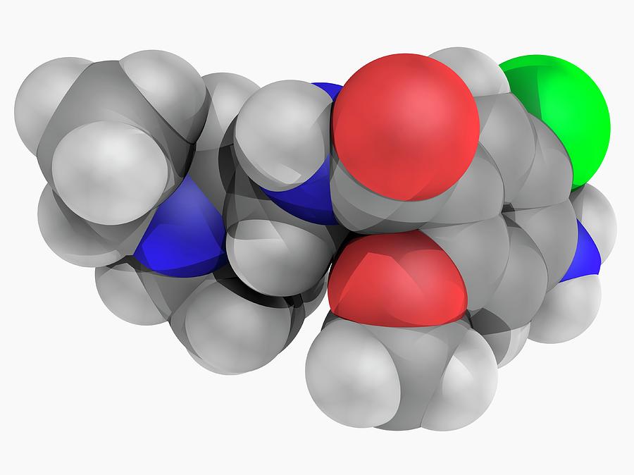 Metoclopramide Drug Molecule #4 by Laguna Design/science Photo Library