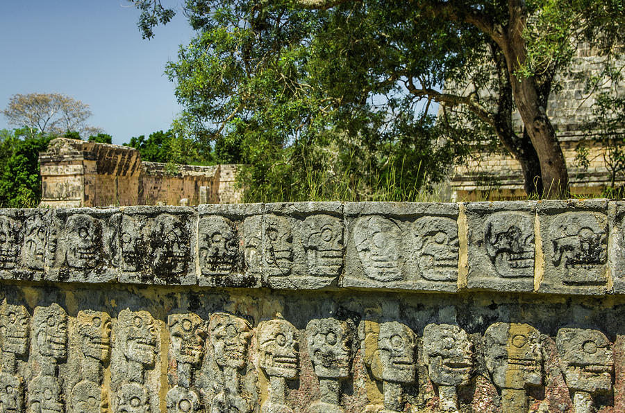 Mayan Photograph - Mexico, Yucatan, Chichen Itza #4 by Jerry Ginsberg