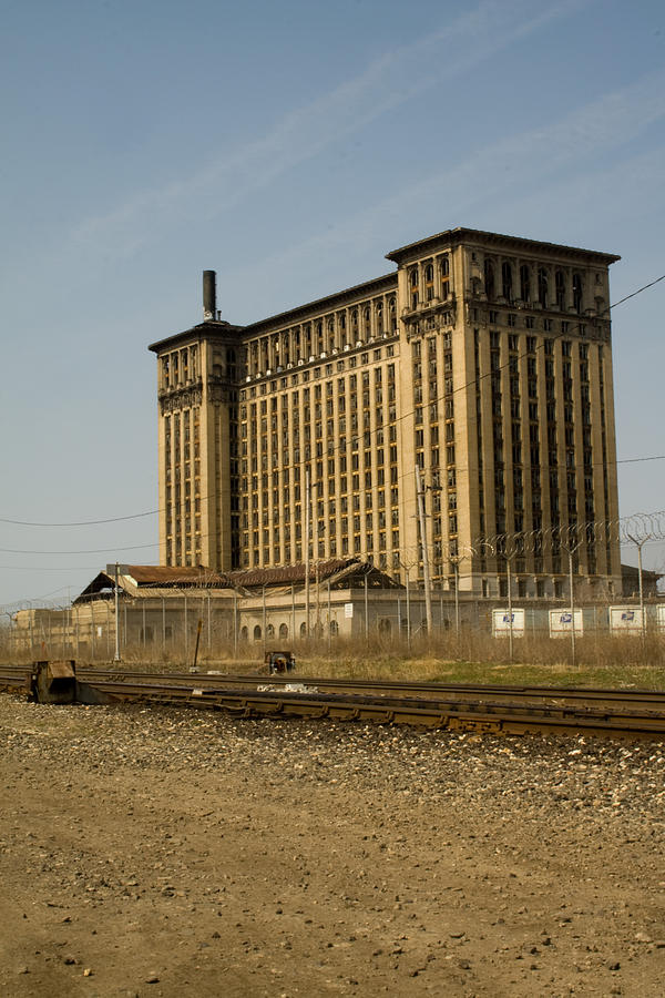 Detroit Photograph - Michigan Central Station #4 by Gary Marx