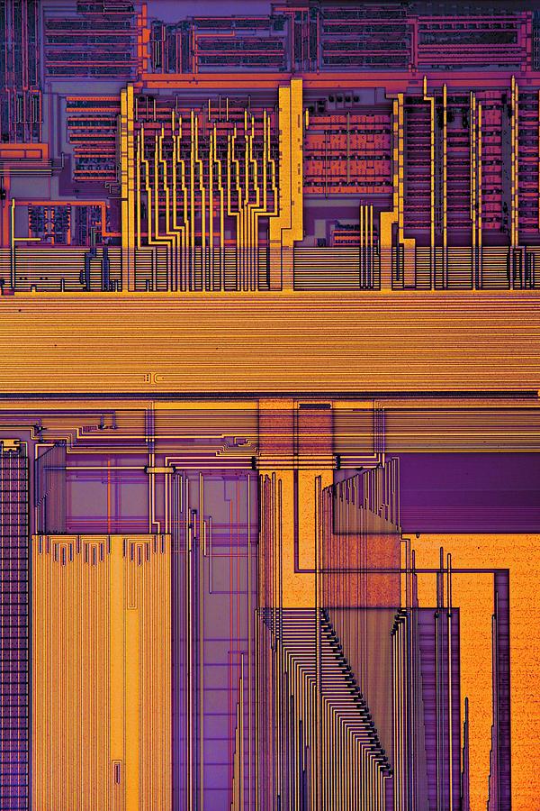 It Movie Photograph - Microprocessor Components #4 by Antonio Romero