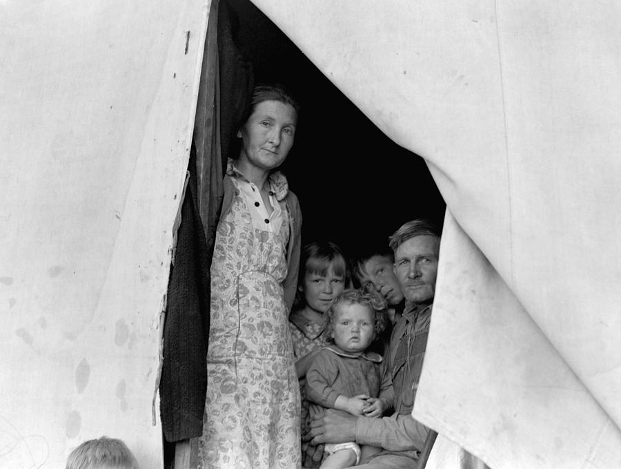 Migrant Camp, 1939 #18 Photograph by Granger