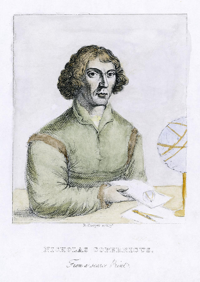 Mikolai Kopernik (copernicus) Polish Drawing by Mary Evans Picture ...