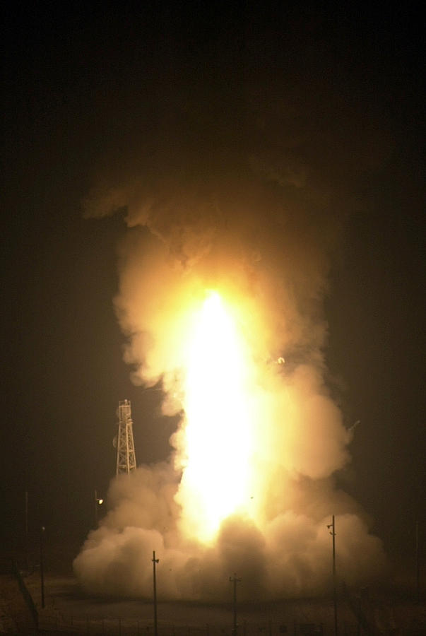 Minuteman IIi Missile Test #4 Photograph by Science Source