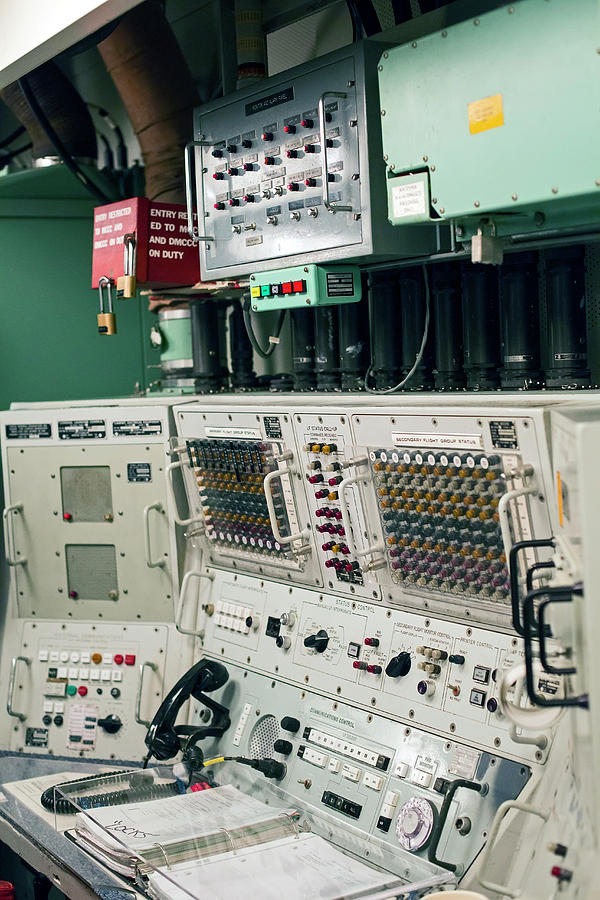 Air Force Photograph - Minuteman Missile Control Room #4 by Jim West