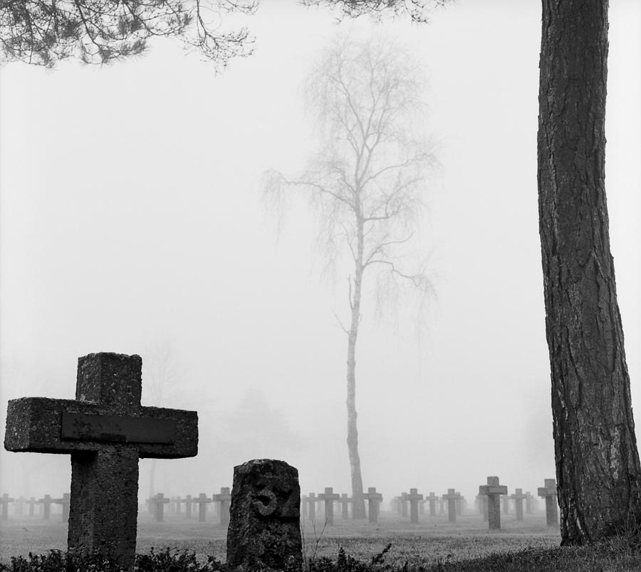 Halloween Photograph - Mist At Cemetery #4 by Dirk Ercken
