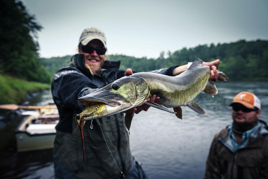 Musky Fishing On The Flambeau River #4 by Nate Luke