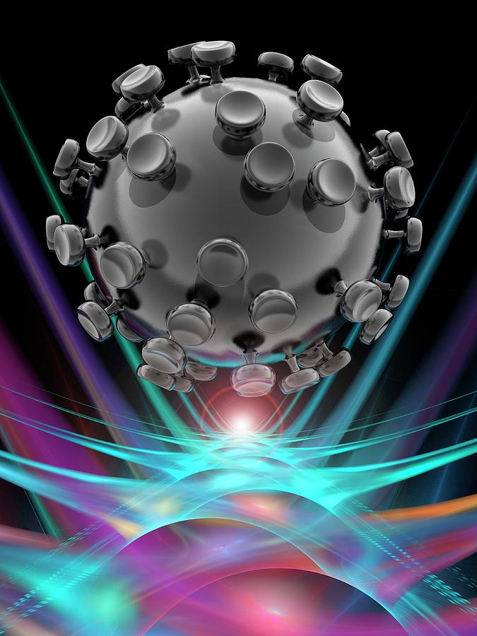 Nanoparticle #4 Photograph by Laguna Design/science Photo Library